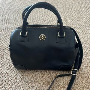 Tory Burch black leather purse